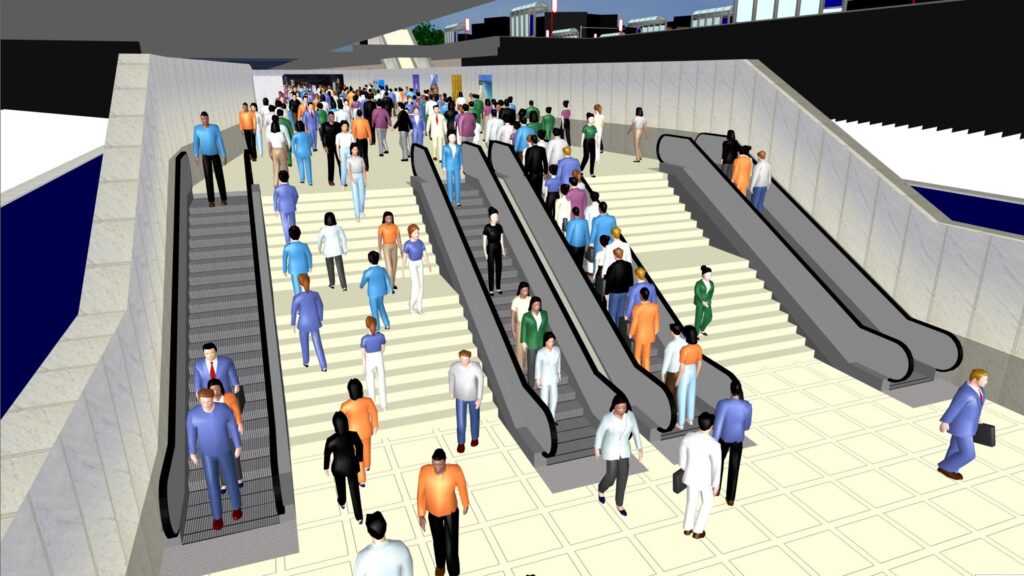 Transit station